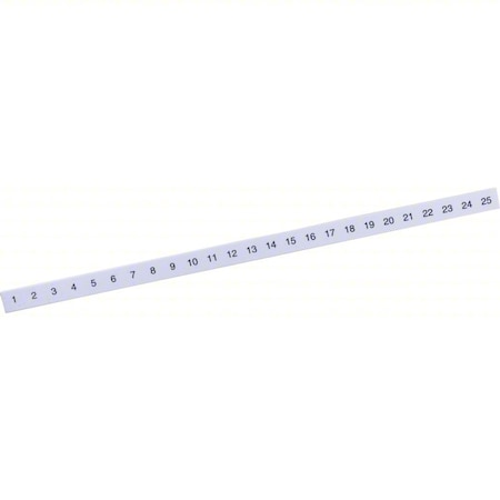 Square D Marking Strip, Vinyl 9080GH21