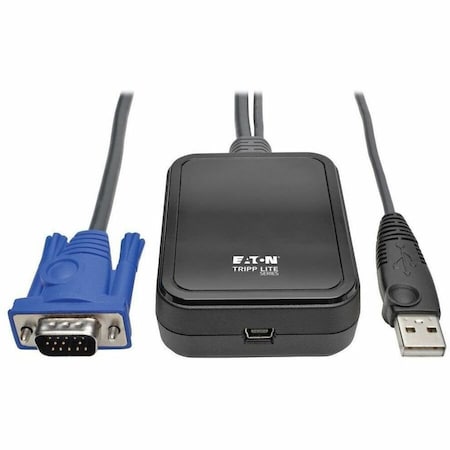 Tripp Lite series B032-VU1 KVM Console to USB 2.0 Portable Laptop Crash Cart Adapter B032-VU1