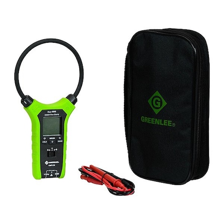 Greenlee DigitalClampMeter, TRMS, 3000A, 600VAC CMF-110