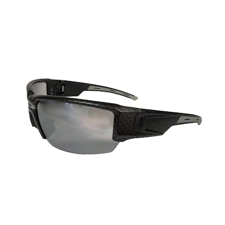 Hartley Carbon Fiber Pattern frame smoke mirrored, ANSI/CSA 12E98312SM