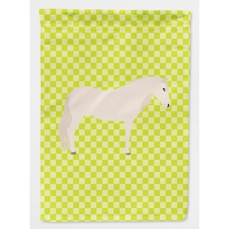 Carolines Treasures Paso Fino Horse Green Flag Garden Size BB7731GF