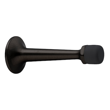 Geo 3" Rigid Door Stop Matte Black Finish GBH-DS300R-MB