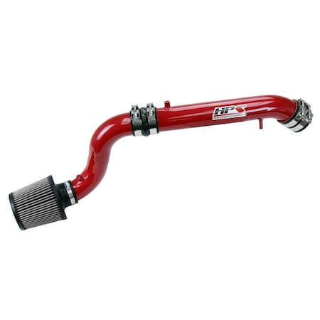 Hps Performance Cold Air Intake Kit, Red,  837-110R
