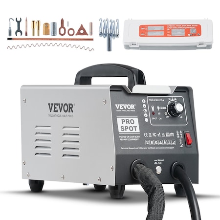 Vevor Stud Welder Dent Repair Kit Auto/Manual Spot Welder Dent Puller 7 Modes PRO