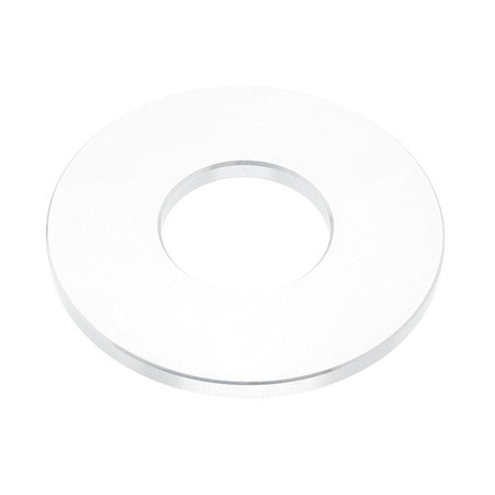 Zoro Select Flat Washer, For Screw Size M24 , PTFE Not Applicable Finish, 5 PK WASBM24RPTFE
