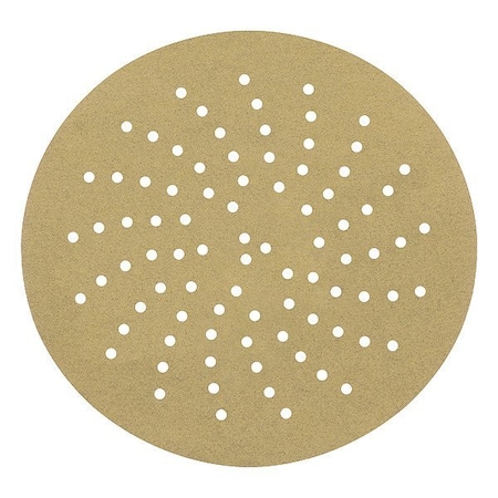 3M Hook-and-Loop Sanding Disc, 3" Dia, Multi-Hole, Aluminum Oxide, P120 Grit, Open Coat Type, 236U 7000119601
