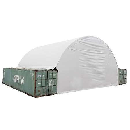 Mytee Products Shipping Container Canopy Shelter Kit -40ft x40ft Storage Container Roof w/End Wall 4040CSB-WALL-KIT