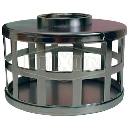 Dixon Standard Square Hole Suction Strainer, 2 in Nominal, Steel, Domestic SHS25