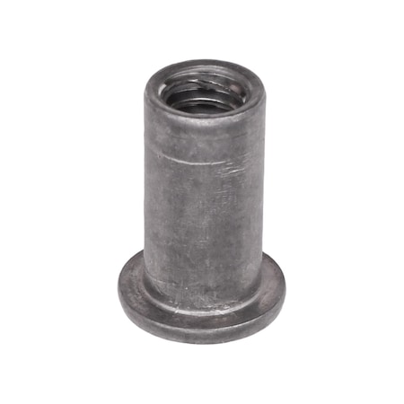 Auveco Large Flange Thin Sheet Aluminum Nutsert 1/4in-20 Threads, 25PK 16182