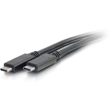 C2G 1M USB CABLE-USB C MALE TO USB C MALE-15W 45W 60W 20V 3A-3FT USB TYPE-C CABLE 28848