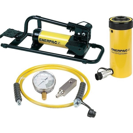 Enerpac Ram and Pump Set, Single Acting SCH302FP
