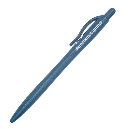 Detectamet Pen, Blue, Non-Erasable, Ballpoint, PK50 125-P01-I01