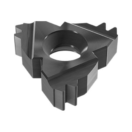 Vardex Thread Turning Laydown MF Style Inserts IC 1/2''F IN RH 2 mm ISO 2 Teeth VTX Grade 070-00125