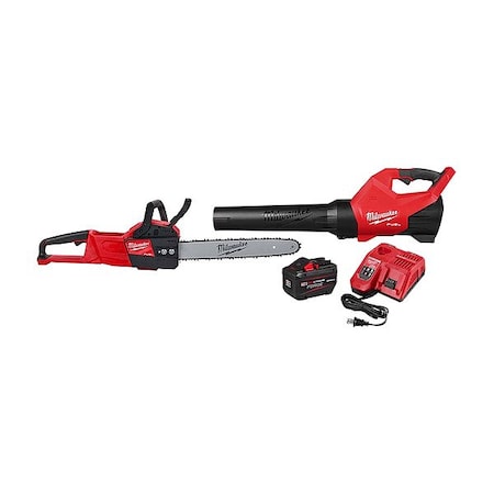Milwaukee Tool M18 FUEL 16" Chainsaw+M18 FUEL BlowerKit 2727-20,3017-20,48-11-1813,48-59-1808