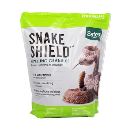 Safer Brand Snake Shield Animal Repellent Granules For Snakes 4 lb 5951
