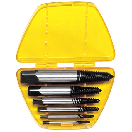 Genius Tools 6PC Screw Extractor Set AT-EX6