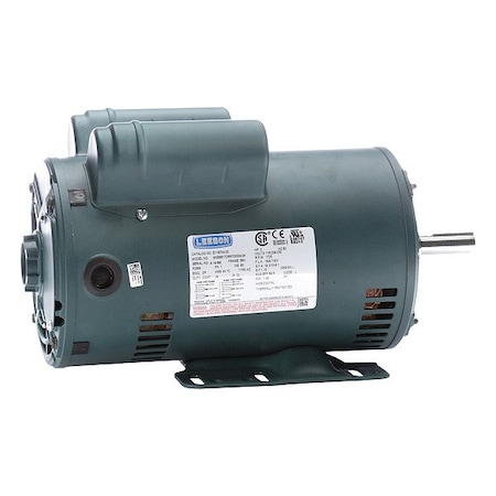 Leeson Capacitor-Start/Run General Purpose Motor, 2 hp HP, 56H Frame, 115/208-230V AC Voltage E116704.00