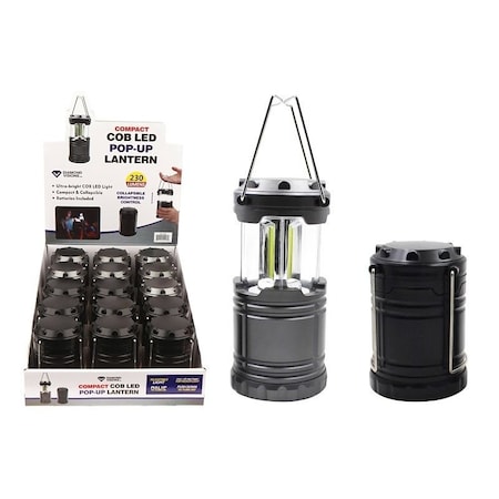Diamond Visions COB Pop-Up Lantern, LED Lamp, Plastic 08-1908