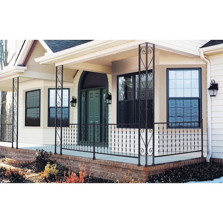 Gilpin Windsor Plus 32'' H.x6 ' L. Wrought Iron Railing 575
