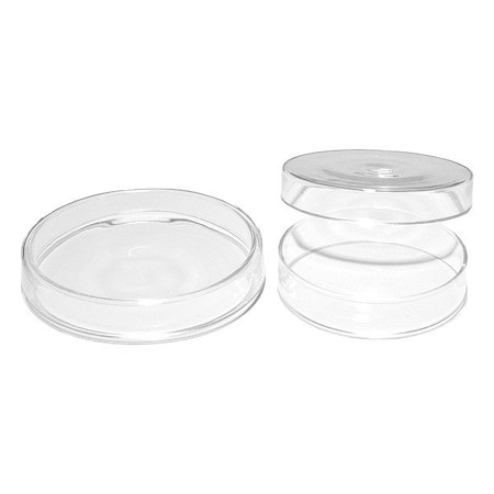 United Scientific Supplies Inc Petri Dish, Colorless, 20 mm H, PK10 G1100