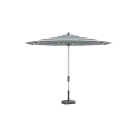 Treasure Garden 11 ft Patio Umbella, aluminum, fiberglass ribs, outdoor, Gateway Coast Stripe UM841-SS 14087 Gateway Coast Stripe