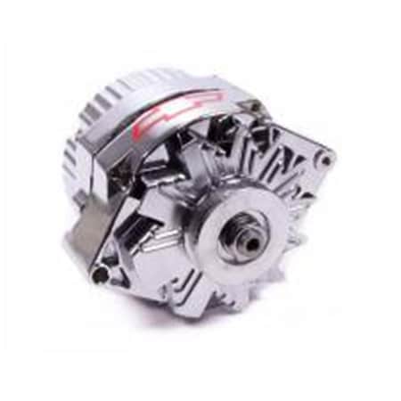 Powerplay 100A 12V Chrome GM Chrome 1-Wire Alternator PO3616800