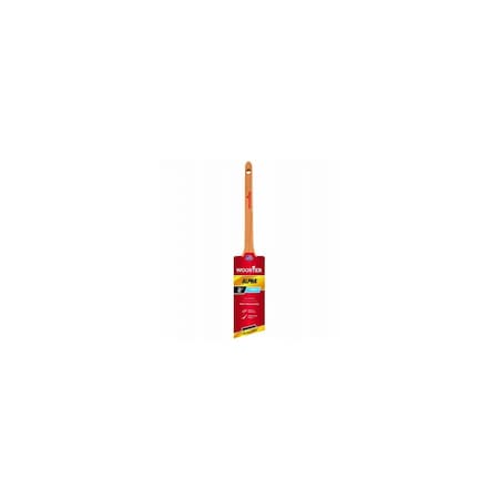 Wooster Paint Brush, 2 in W, 2-7/16 in L Bristle, Synthetic Fabric Bristle, Sash Handle 4230-2