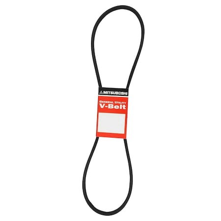 Mitsuboshi FHP General Utility V-Belt 0.38 in. W X 50 in. L For Fractional Horsepower Motors 3L500A