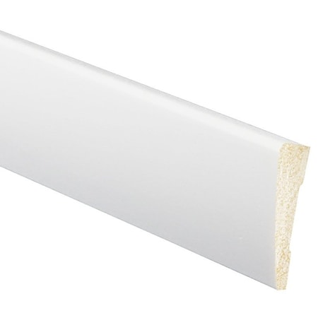 Inteplast Building Products 327 Ranch Case Moulding, 7 ft L, 214 in W, Polystyrene, Crystal White 63270700032