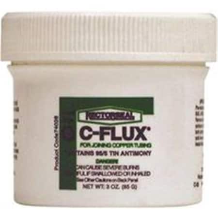Rectorseal CFlux Soft Soldering Flux, 3 oz  Gray 3373164