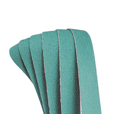 Combat Abrasives 2-1/2in x 60in Zirconia Sanding Belts, 8PK (36 Grit) B2-1/2X60X36R205-8PK