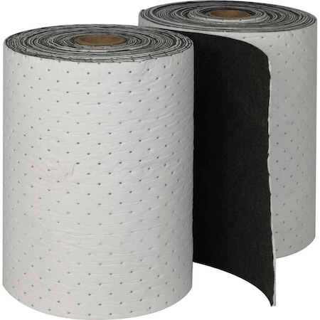 Brady TrackMat Universal Absorbent Mats, Heavy Weight, 19 x 80', Absorbency Capacity 26 gal, 2PK TM19