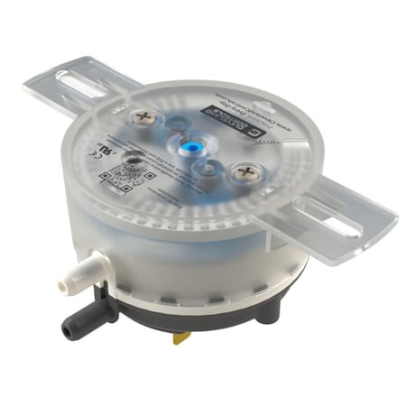Cleveland Controls Universal Field Adjustable Air Pressure Sensing Switch Includes Bracket Orifices, 2.0 WC To 10.0 WC ANS2-3000-00K
