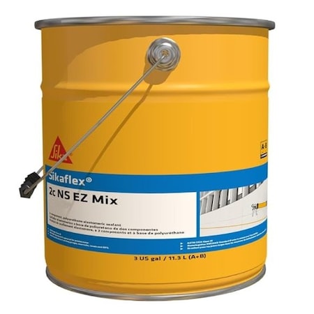 Sika Sikaflex 2C NS EZ Mix+ 2-Part Polyurethane Elastomeric Class 50 Sealant Tint Base 3 Gallon 597474