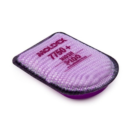 Moldex Semi-Rectangular Filter, w/Nuisa, P100, PR 7750+