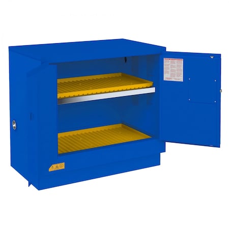 Durham Mfg Corrosive Storage, 22 Gallon, Manual 1022UCM-293T