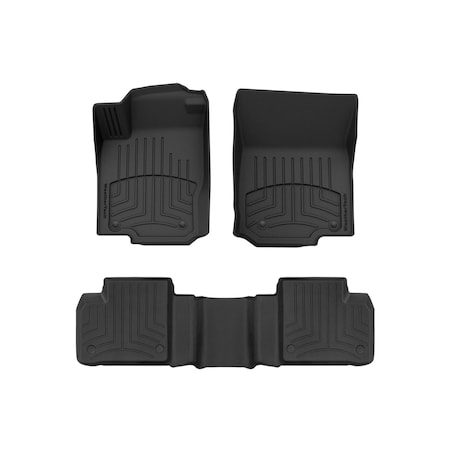 Weathertech Black, Front and Rear FloorLiner HP 44401-1-2IM