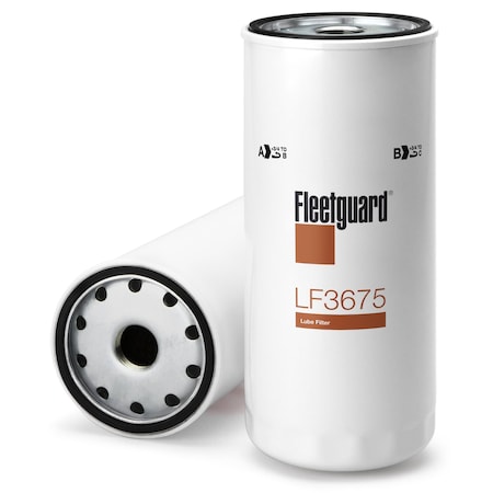 Fleetguard Oil Filter Cellulose Spin On LF3675
