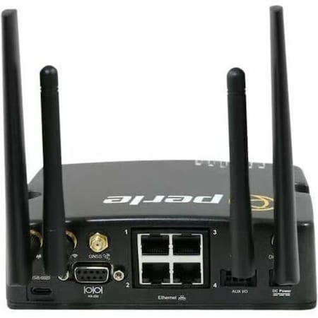 Perle Systems Perle IRG5541+ Wi-Fi 5 IEEE 802.11ac 2 SIM Cellular, Ethernet Modem/Wireless Router 08000464