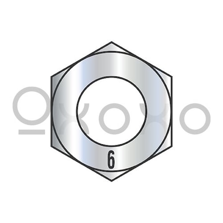 Oxoxo M8-1.25 Din 934 Metric Class 6 Hex Nuts Zinc, 2550PK 580497
