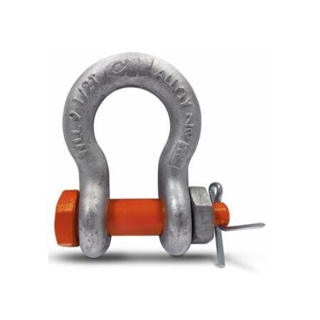 Cm Bolt & Nut Anchor Shackles, 1/2 in Bail Size, 3 Tons 490-M850G