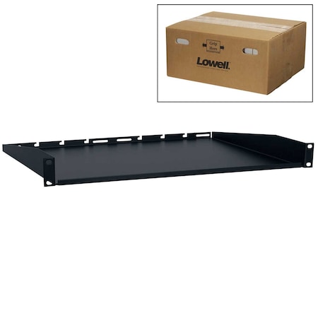 Lowell Rack Shelf 1Ux14D, 10PK US-114CC