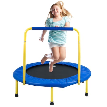 Vevor 3FT Trampoline for Kids Indoor/Outdoor Foldable Baby Toddlers Trampoline TX-B6232D-36