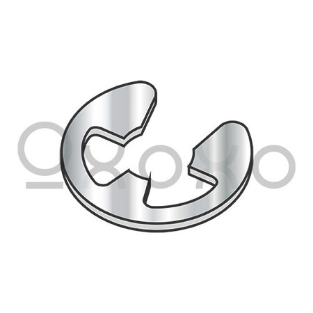 Oxoxo .156 E Ring Stainless Steel, 500PK 235552