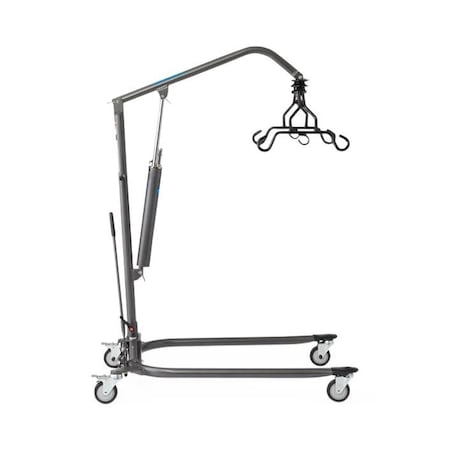 Medline Manual Hydraulic Patient Lift, 6-Point Cradle, Sling Included [Non-Returnable and Non-Refundable] MDS88200D