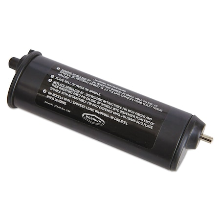 Bobrick Theft Resistant Spindle for ClassicSeries Toilet Tissue Dispensers, Black B-273-103