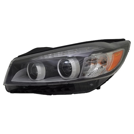 Tyc Capa Certified Headlight Assembly 20-9672-90-9