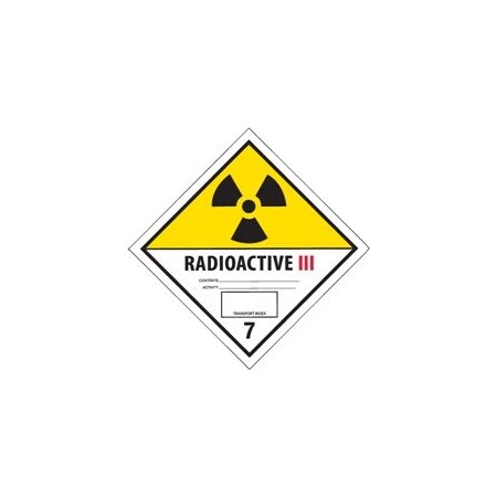 Bubblefast 4 x 4'' - ''Radioactive III'' Labels BFDL5243