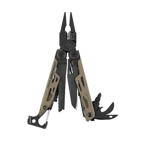 Leatherman Multi Tool Plier, 4 1/2 in L, SS 832377