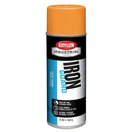 Krylon ECO-GUARD SOLVENT BASED LATEX ENAMEL SPRAY PAINT, 16 OZ CONTAINER, LIQUID FORM K07903000